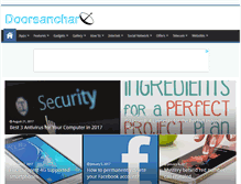 Tablet Screenshot of doorsanchar.com